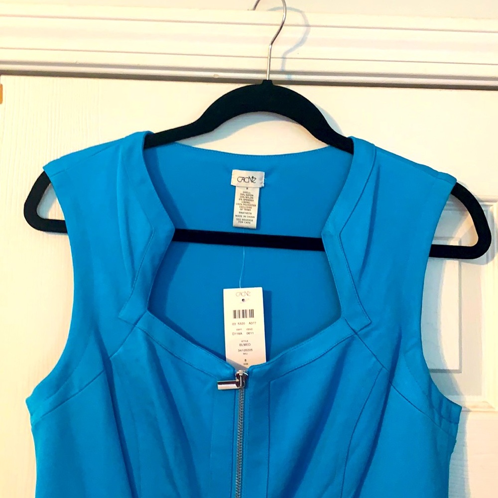 Gorgeous sexy one of a kind front zipper dress